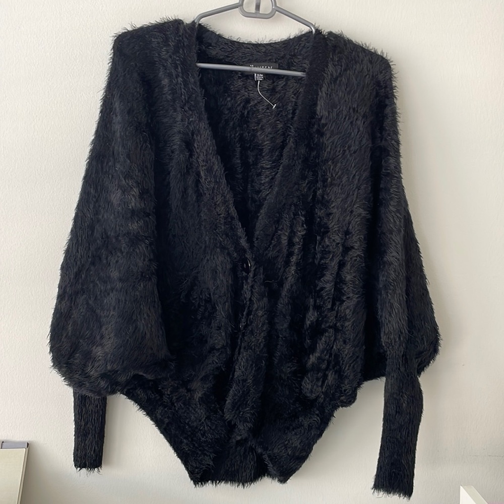 Black warm sweater